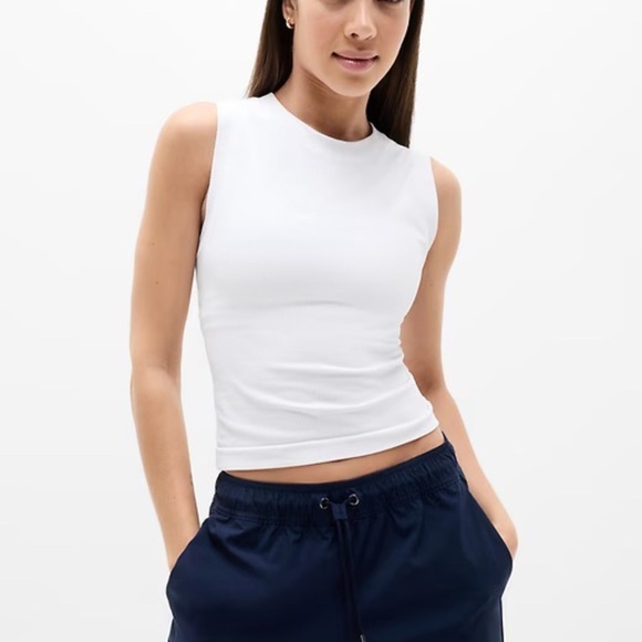 Athleta Tops - Athleta Renew Seamless Muscle Tank, Bright White, XS